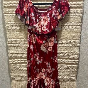 LuLaRoe Cici Midi Dress NWT